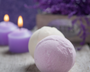 Soothing Lavender Bath Bombs